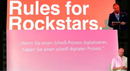 Rules for Rockstars - Prozesse Digitalisieren - W+W Consulting GmbH beim CX Forum in Köln