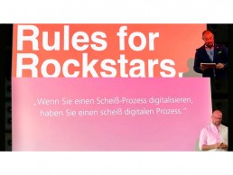 Rules for Rockstars - Prozesse Digitalisieren - W+W Consulting GmbH beim CX Forum in Köln