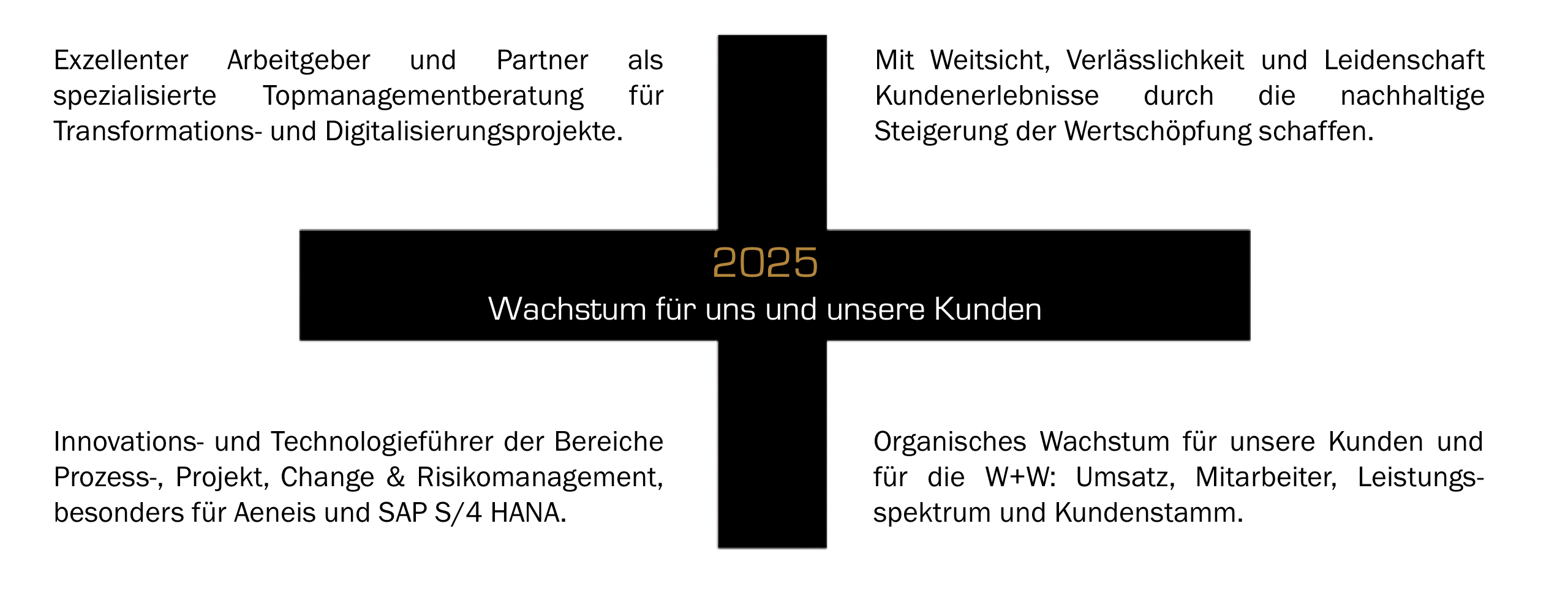 Mission Vision Strategie Ziele Vorgehensweise der Unternehmensberatung W+W Consulting GmbH in Ettlingen Baden-Württemberg Deutschland